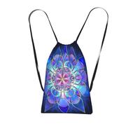 GSGCSBYMLG Rectangle Mandala printed Storage bag with a drawstring backpack Drawstring strap pack