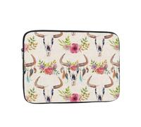 GSGCSBYMLG Runner Bull Skull printed Laptop Case Computer Protective Bag
