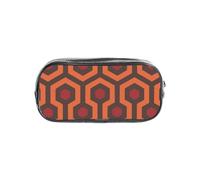 GSGCSBYMLG Shining Overlook Printed Transparent Pencil case Pencil Bag Portable Stationery Bag