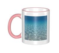 GSGCSBYMLG Tranquil Water Printed Mug Ceramic Mug Decorative Cup