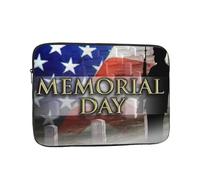 GSGCSBYMLG US Military Soldiers Patriotic Memorial Day printed Laptop Case Computer Protective Bag