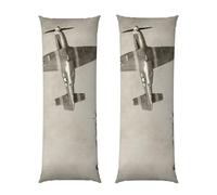 GSGCSBYMLG World War 2 Aircraft Airplane printed Long Body Pillowcase 20x60in Cushion Cover