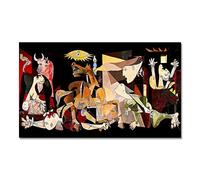 GSHRED Famous Picasso Guernica Art Canvas Painting Reproductions On The Wall Posters And Prints Decorative Picture For Living Room Unframed 60×105cm