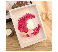 GSHUR 3D Shadow Box A4(210x297mm) Deep Frame for Objects up to 3cm Object Frame for Filling, 3D Display Box for Objects Photos Artworks Memories Flowers Crafts (white,3cm)