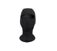 Gshy Horse Riding Mask UV Protection Cycling Balaclava Mask Lightweight Thin Fabric Windproof Breathable Outdoor Sports Full Face Mask, Black