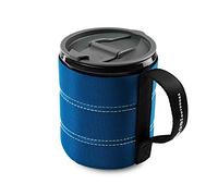 GSI 75252 Outdoors Insulated Infinity Backpacker Mug for Camping, Sturdy and Lightweight, Blue, 17 fl oz