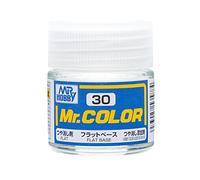 GSI Creos Mr. Color C30 Flat Base Standard Paint (Japan Import)