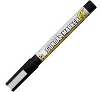 GSI Creos MR.Hobby XGM02 Gundam Marker, Paint Type, EX Series, Felt Tip Pens, for Painting Gunpla, Glossy, Shine Silver, Chisel