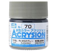 GSI Creos N70 Acrylion RLM02 Gray 10ml Model Paint