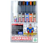 BANDAI MODEL KIT GUNDAM - Gundam Marker GMS-122 Set