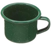 GSI Outdoors 25206 Green Enamelware 4 fl. oz. Cup, Enameled Steel
