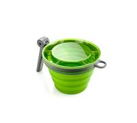 GSI Outdoors 79203 Folding Mug with Folding Handle, Green
