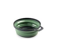 GSI Outdoors Escape Bowl 79235- Collapsible Silicone 22 fl oz Camping Bowl, Green