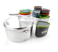 GSI Outdoors Glacier Stainless Camper Kitchen, Kit Unisex Adult, Multicolor, One Size