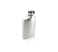 Gsi Outdoors Glacier Stainless Hip Flask 8 oz Hip Flask, Unisex Adult, Silver, 8 oz