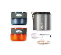 GSI Outdoors | Halulite Dualist | Duo Backpacking Cook Set | Grey One Size