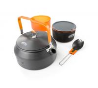 GSI Outdoors Halulite Ketalist II Cookset - Camping Kettle Cup Bowl Spork