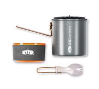 GSI Outdoors | Halulite Soloist | Solo Backpacking Cook Set | Grey One Size