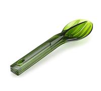 GSI Outdoors Stacking Cutlery Set, Unisex, Adult, Green, One Size