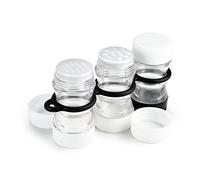 GSI Outdoors Waterproof Spice Rack for Camping, Car Camping, Motorhome and Home, Transparent, Black