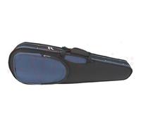 GSJ 3/4 Size Black/Blue Shaped Violin Case