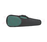 GSJ 4/4 Size Black/Green Shaped Violin Case