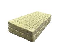 GSJNHY Rock Wool Cubes 100pcs Hydroponic Grow Agricultural Media Cubes Multipurpose Starter Strong Water Absorption for Home Planters Gardeners for Vigorous Plant (Color : 30mm)