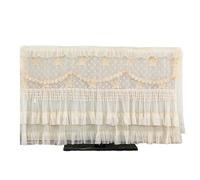 GSJNHY Tv Covers Lace LCD TV Cover 42 Inches Curved Surface 55 Don't Take It Off Television for home(Style 01,60 * 180cm)
