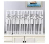 GSJNHY Tv Covers Lace TV Cover Desktop Wall Mounted LCD Turn On The Simple Hanging For Household Use Without Removing It for home(Color18,175 x Height 110cm)