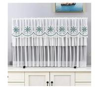 GSJNHY Tv Covers Lace TV Cover Desktop Wall Mounted LCD Turn On The Simple Hanging For Household Use Without Removing It for home(Color23,105 x Height 65cm)