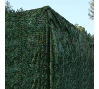 GSKDZG Camo Netting For Hunting Camping Woodland Camouflage Net Green Military Nets With Grid For Sunshade Blinds Lightweight Durable 4x6m(3x10m)