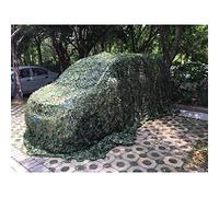 GSKDZG Lightweight Camouflage Net Army Camo Net Camping Hide Camo Netting 3x4m 4x5m 4x6m 5x5m 6x8m 10x10m Green Camouflage Netting Sunscreen Net(6x6m(19.6x19.6ft))