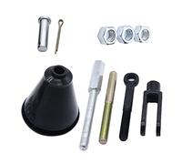 GSKMOTOR Compatible with GM 1950-1970 Manual Master Cylinder Push Rod Kit,Ci5564 Universal Auto Brake Pump Kit Adjustable Replacement with Clevis