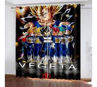 GSKOQD Eyelet Curtains For Living Room 67 X 79 Inch Anime Boy Fashion 3D Printing Pattern, Super Soft Thermal Insulated Living Room Blackout Curtains Nursery Home Decoration, 2 Panels