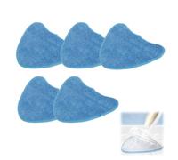 GSKQCRPR 5Pcs Microfiber Steam Mop Pads Replacement, compatible with Vax steam mop pads S85-CM, S86-SF-P, S86-SFP-T, S86-SF-C, S86-SC, S2ST, machine washable and replaceable