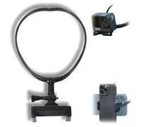 GSKQCRPR Neck Mount for Action Camera with Chest Strap,Quick Release Chest Mount, Universal for GoPro Hero 12/11/10/9 DJI Action 4/5 Insta360 Ace Pro,POV Sports Camera Holder Adapter for Vlogging