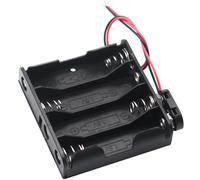 GSLSYZY 8PCS 4 AA Battery Holder with 9V Standard Snap Connector