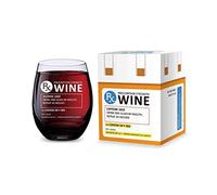 GSM Brands Stemless Wine Glass for Pharmacist Gifts (Prescription) Made of Unbreakable Tritan Plastic and Dishwasher Safe - 16 Ounces
