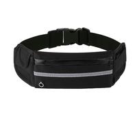 Gsogcax Waterproof Running Belt with Adjustable Elastic Strap, Lightweight Large Capacity Sports Waistpack for Phones, Headphones, Water Bottle, Bum Bag for Running, Workout, Biking