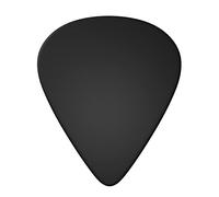 GSORIOP Customized Guitar Pick 6-Pcs Personalized Guitar Paddles Add Your Own Text Name Personalized Message Image, Great Gift For Kids, Teens, Men,Women Guitar Players (0.46mm) Black