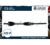 GSP 245035 Drive Shaft Front Right O/S Driver Fits Peugeot 206 206 Van 206+
