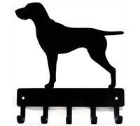 GSP German Shorthaired Pointer Dog - Key Holder for Wall - Small 6 inch Wide - Made in USA; Gift for Dog Lovers
