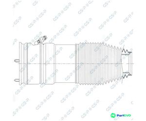 GSP REAR SUSPENSION AIR SPRING 35200920 FOR TESLA