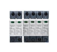 GSP9 12.5KA T1 Class AC Surge Protector 2P 1P+NPE 4P 3P+NPE SPD 275VAC Din Rail House Surge Protector T2 Class 20~50KA(4P 12.5KA 275VAC)