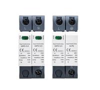 GSP9 12.5KA T1+T2 Class 50KA SPD 2P 1P+NPE Surge Protector 275VAC Din Rail House Surge Protector 1Pcs(1P NPE 12.5KA 275VAC)
