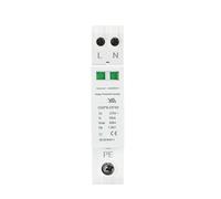 GSP9 1P+N 18mm SPD 20~40KA Surge Protector Lightning Protection Low-voltage Arrester Device DP40 2P AC275V SPD