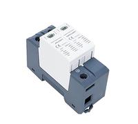 GSP9 Photovoltaic DC SPD 2P 600V 1000V 20KA~40KA Surge Protector Protective Device Lightning Protection Rail T1+T2 1Pcs (Size : 2P 1000VDC)