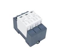 GSP9 Photovoltaic DC SPD 3P 600V 1000V 1500V 40KA Surge Protector Protective Device Lightning Protection Din Rail T1+T2 NWPNLXEA(3P 1500VDC)