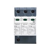 GSP9 Power Surge Protective Device SPD Arrester 1/2/3/4 Pole Surge Voltage Protection 275V 385V 400V 440V 40KA(AC275V,1P)