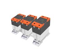 GSR2-1 Solid State Relay Din Rail Single Phase With Heat Sink 10A-120A DC Control AC DC Control DC AC Control AC NWPNLXEA(DC to AC,GSR2-1-25A)
